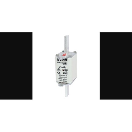 Eaton Bussmann NH Fuse, NHG Series, 224A, 500V AC, Square/Blade 224NHG02B